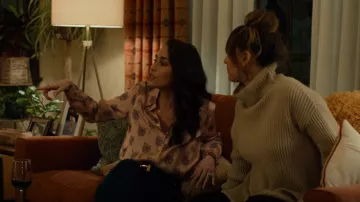 L'Agence Tyler Blouse worn by Ruby Gale (Priscilla Quintana) as seen in Based on a True Story (S01E01)