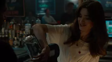 Vintage 80s Stripy shirt worn by Nancy Wheeler (Natalia Dyer) as seen in Stranger  Things TV show (Season 4 Episode 9)