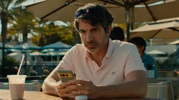 Lacoste Short Sleeve Paris worn by Nathan Bartlett (Chris Messina) as seen in Based on a True Story (S01E03)