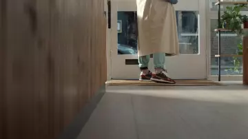 Bimba Y Lola Animal Print Jogger Chimo Sneakers worn by Joan (Annie Murphy) as seen in Black Mirror (S06E01)