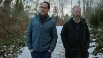 Fjallraven Keb Padded Hoodie worn by Tony Conigula (Diedrich Bader) as seen in Lucky Hank (S01E07)