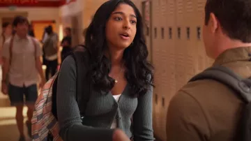 Free People Solid Ribbed Brami worn by Devi Vishwakumar (Maitreyi Ramakrishnan) as seen in Never Have I Ever (S04E10)