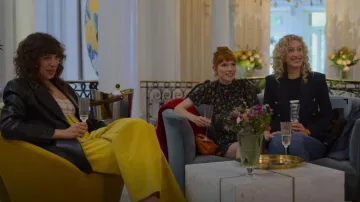 Sessun For Love Short Dress worn by Valeria (Diana Gómez) as seen in Valeria (S03E02)