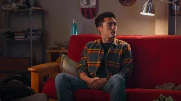 Brixton Bowery Shirt worn by Paxton Hall-Yoshida (Darren Barnet) as seen in Never Have I Ever (S04E07)