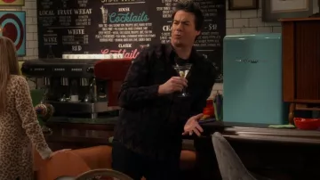 Camisa de franela Roark Nordsman usada por Spencer Shay (Jerry Trainor) como se ve en iCarly (S03E04)