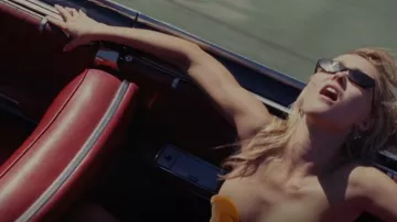 Gafas de sol Chanel Cat Eye usadas por Jocelyn (Lily-Rose Depp) como se ve en The Idol (S01E03)