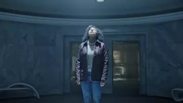 Barbour Beadnell Polarquilt Jacket worn by Vivian McMann as seen in Class of '09 (S01E08)
