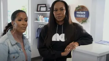 Nike Naomi Osaka Corset Hoodie worn by Sanya Richards-Ross as seen in The Real Housewives of Atlanta (S15E07)