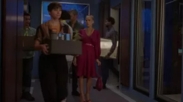 Giuseppe Zanotti So­phie San­dals worn by Carrie Bradshaw (Sarah Jessica Parker) as seen in And Just Like That… (S02E02)