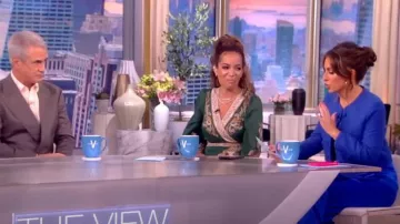 Proenza Schouler Tweed Crop Jacket worn by Alyssa Farah as seen in The View on June 23, 2023