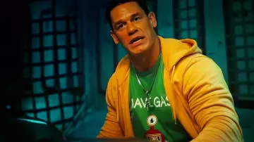 T-shirt « I Have Gas » en vert porté par Jakob (John Cena) dans le film Fast X