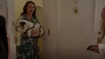 Bvlgari Serpenti Forever Leather Shoulder Bag worn by Charlotte York (Kristin Davis) as seen in And Just Like That… (S02E01)