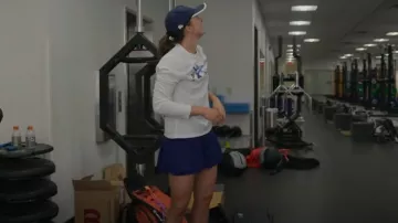 Asics Match Skort porté par Iga Świątek vu dans Break Point (S01E09)
