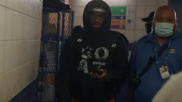 Merligrego Frances Tiafoe La sudadera con capucha Serena Williams Goat Us Open usada por Frances Tiafoe como se ve en Break Point (S01E09)