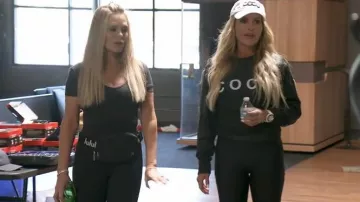 Sac ceinture Lululemon Everywhere porté par Tamra Judge comme on le voit dans The Real Housewives of Orange County (S17E03)