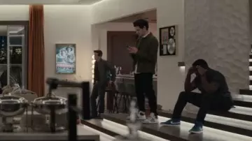Adidas High Top Ten Sneakers worn by Yasper (Ben Schwartz) as seen in The Afterparty (S01E01)
