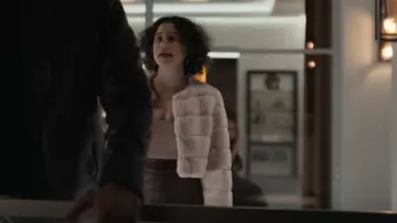 Cupcakes and Cashmere Marrie Skirt worn by Chelsea (Ilana Glazer) as seen in The Afterparty (S01E01)