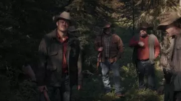 Filson Mackinaw Cruiser Wool Jacket worn by Joe Pickett (Michael Dorman) as seen in Joe Pickett (S02E04)