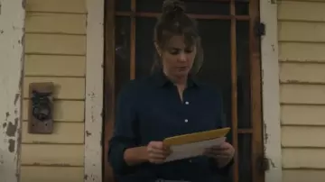 Chemise de gaze Rails Ellis portée par Marybeth Pickett (Julianna Guill) vue dans Joe Pickett (S02E05)