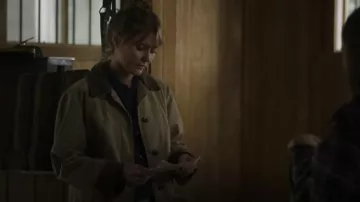 L.L. Bean Adiron­dack Barn Coat worn by Marybeth Pickett (Julianna Guill) as seen in Joe Pickett (S02E05)