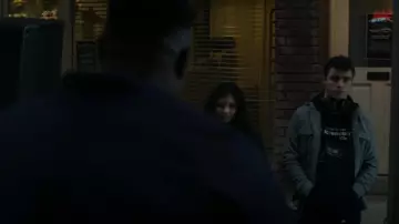 Reiss Mi­a­mi Over­shirt worn by Jonathan Kent (Jordan Elsass) as seen in Superman & Lois (S03E13)