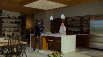 Common Projects Decade Low Sneakers worn by Ellis Dragon (Rob Lowe) as seen in Unstable (S01E02)