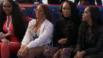 Leggings étriers Gucci portés par Kenya Moore vus dans The Real Housewives of Atlanta (S15E08)