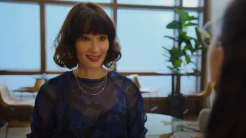 Ted Baker London Nixole Top worn by Allison (Alison Becker) as seen in Unstable (S01E03)