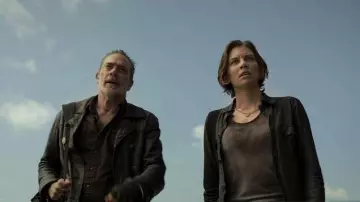 Ring Pendant Necklace worn by Maggie Rhee (Lauren Cohan) as seen in The Walking Dead: Dead City (Season 1)