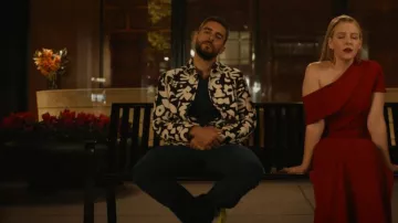 Wax London Ig­gy Jack­et worn by Lance Arroyo (Josh Segarra) as seen in The Other Two (S03E10)