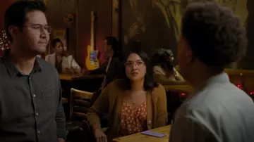 & Other Stories Puff Sleeve Wrap Blouse worn by Luna (Rachel Marsh) as seen in Unstable (S01E05)