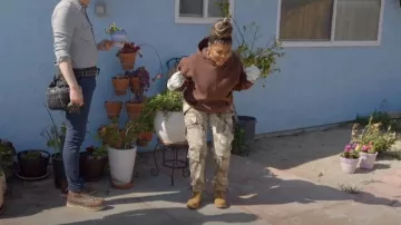 Botte imperméable haut de gamme Timberland de 6 pouces portée par Taraji P. Henson vue dans Celebrity IOU (S06E07)