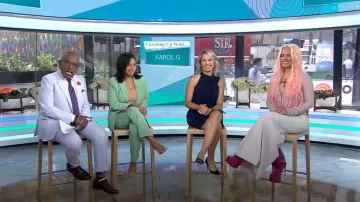 Pantalon 3/4 long Gracia Gained Back porté par Sheinelle Jones comme on le voit dans Today on June 30, 2023