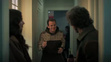 Adidas Originals Sweat à capuche trèfle aléatoire porté par Josh (Alex Moffat) vu dans The Bear (S02E05)