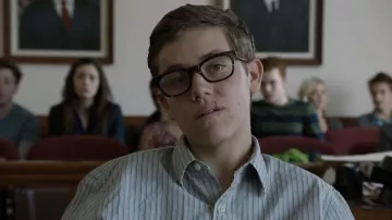 Glasses worn by Carl Gallagher (Ethan Cutkosky) in Shameless TV show wardrobe (Season 5 Episode 9)