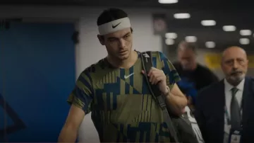 Nike Court Advantage Tee worn by Taylor Fritz as seen in Break Point (S01E10)