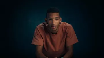 Camiseta Adidas Adicolor Contempo usada por Felix Auger Aliassime como se ve en Break Point (S01E10)