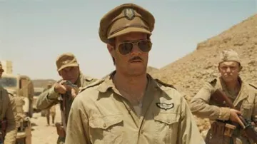 WW2 SAS patches worn by David Stirling (Con­nor Swindells) in SAS: Rogue Heroes (Season 1)