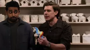 Knickerbocker Jack Camp Shirt worn by Jesse (Chris Lowell) as seen in How I Met Your Father (S02E18)