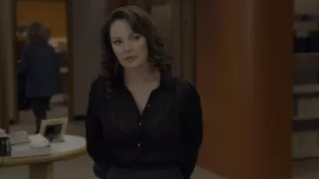 Wilfred Josephine Blouse worn by Tully Hart (Katherine Heigl) as seen in Firefly Lane (S02E12)