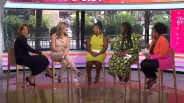 Combinaison noire Halo Danica portée par Jenna Bush Hager comme vu dans Aujourd’hui avec Hoda & Jenna le 6 juillet 2023