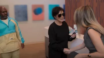 Porsche Design Carrera P1010 Medium Aviator Sunglasses Austria worn by Kris Jenner as seen in The Kardashians (S03E07)