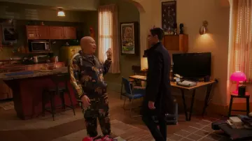 G-Style USA Men's Royal Floral Tiger Track Suit Set worn by Reginald Baskin (Jacob Batalon) as seen in Reginald the Vampire (S01E07)