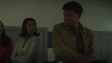 Uniqlo Flannel Checked Long Sleeve Shirt worn by Ned 'Nick' Nickerson (Tunji Kasim) as seen in Nancy Drew (S04E06)