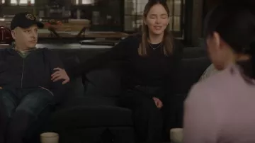 Cinq à Sept Benji Flared Leg Jeans worn by Maggie Bloom (Allison Miller) as seen in A Million Little Things (S05E12)