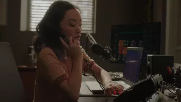 Chloe Ribbed Top worn by Ashley Morales (Christina Ochoa) as seen in A Million Little Things (S05E12)