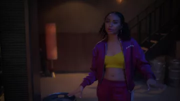 Yellow bra worn by Kiela Hall (Daniella Perkins) as seen in grown-ish TV series wardrobe (Season 6 Episode 2)
