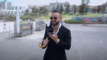 Jacques Marie Mage Baudelaire 2 Gafas de sol usadas por Gavin Rubinstein como se ve en Luxe Listings Sydney (S03E05)