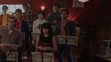 Ralph Lauren Leather Biker Jacket worn by Fangs Fogarty (Drew Ray Tanner) as seen in Riverdale (S07E14)