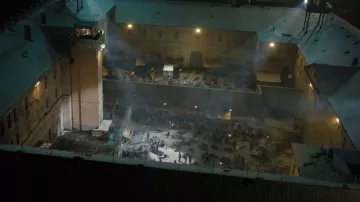 Mladá Boleslav Prison as The Tkachiri Prison in Georgia penetrated by Tyler Rake (Chris Hemsworth) in Extraction 2